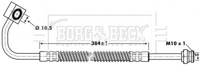 BORG & BECK Bremžu šļūtene BBH6732